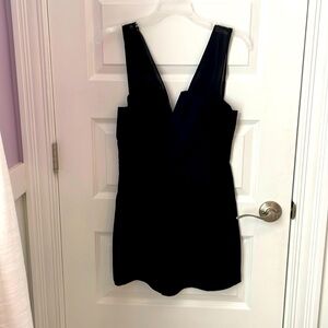 BCBG black romper size 4